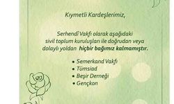  Semerkand Vakfı kimin? Tümsiad kimin?, Beşir Derneği kimin,? Gençkon kimin?